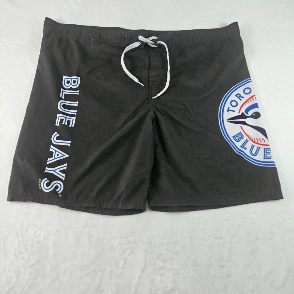 MLB Toronto Blue Jays Shorts Swim Trunks Men's Size XL Black